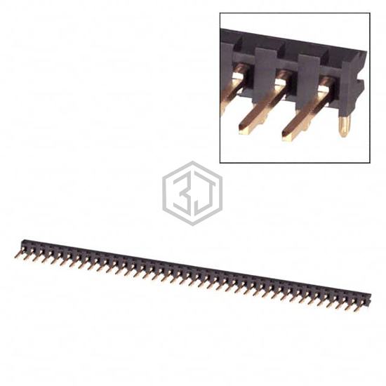 4-87232-0 - TE Connectivity AMP Connectors - Rectangular Connectors - Headers, Male Pins