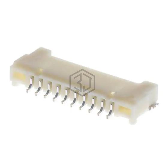 DF14-10P-1.25H(22) - Hirose Electric Co Ltd - Rectangular Connectors - Headers, Male Pins