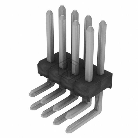 TSW-104-25-T-D-RA - Samtec Inc. - Rectangular Connectors - Headers, Male Pins
