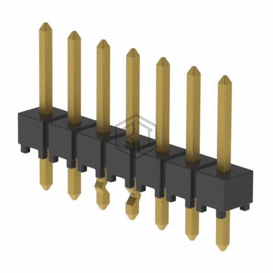 HTSW-107-07-G-S-LL - Samtec Inc. - Rectangular Connectors - Headers, Male Pins