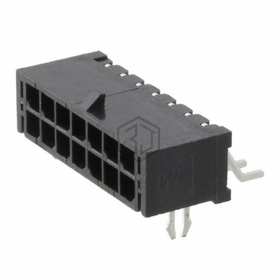 662014230822 - Würth Elektronik - Rectangular Connectors - Headers, Male Pins
