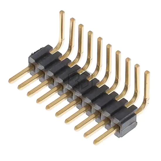 TMS-110-03-G-S-RA - Samtec Inc. - Rectangular Connectors - Headers, Male Pins