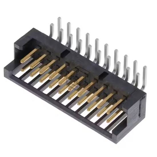 TSSH-110-01-L-D-RA - Samtec Inc. - Rectangular Connectors - Headers, Male Pins