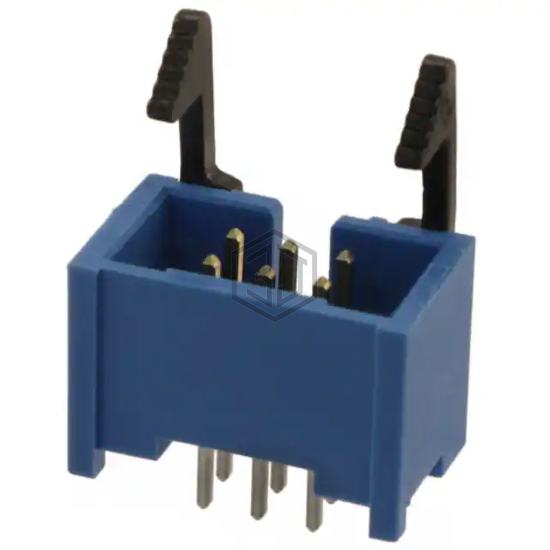 2-1761608-1 - TE Connectivity AMP Connectors - Rectangular Connectors - Headers, Male Pins