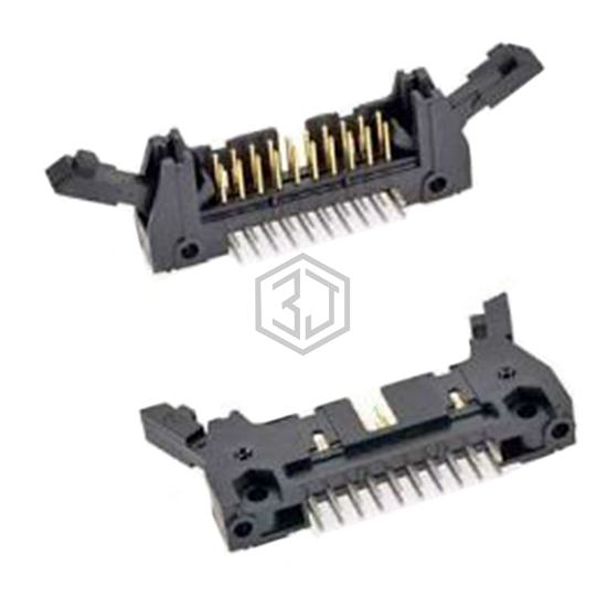 N3428-1202RB - 3M - Rectangular Connectors - Headers, Male Pins