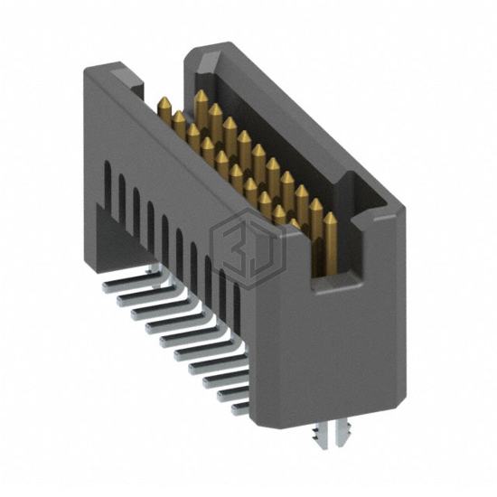 TFM-110-12-S-D-LC - Samtec Inc. - Rectangular Connectors - Headers, Male Pins