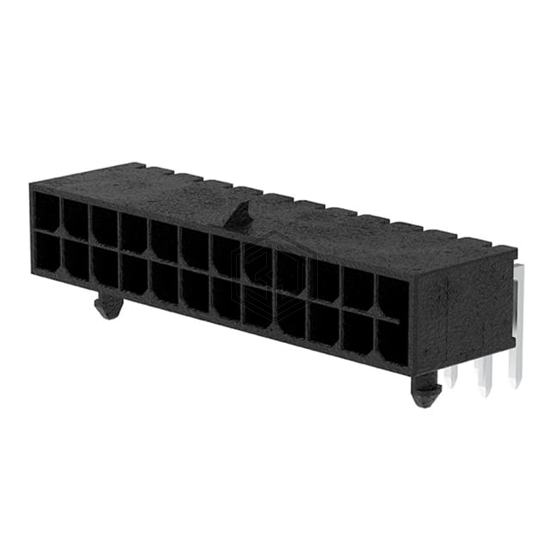2125282401 - Molex - Rectangular Connectors - Headers, Male Pins