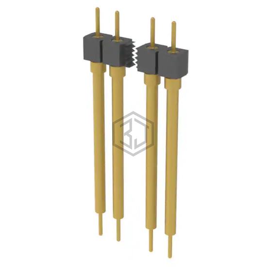BBS-121-G-D - Samtec Inc. - Rectangular Connectors - Headers, Male Pins