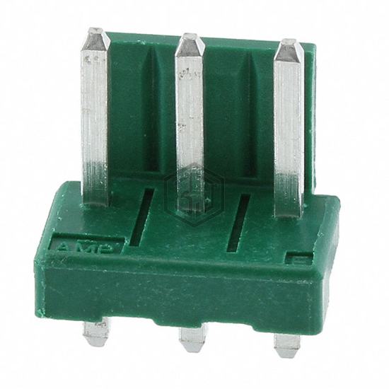 6-1123723-3 - TE Connectivity AMP Connectors - Rectangular Connectors - Headers, Male Pins