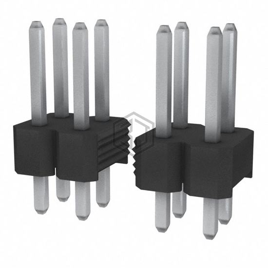861400142YO10LF - Amphenol ICC (FCI) - Rectangular Connectors - Headers, Male Pins