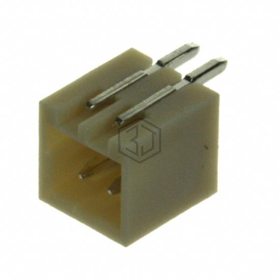 1775444-2 - TE Connectivity AMP Connectors - Rectangular Connectors - Headers, Male Pins
