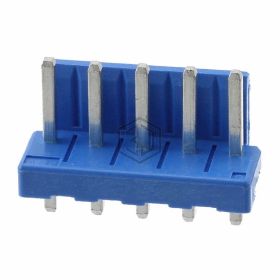 3-1123723-5 - TE Connectivity AMP Connectors - Rectangular Connectors - Headers, Male Pins