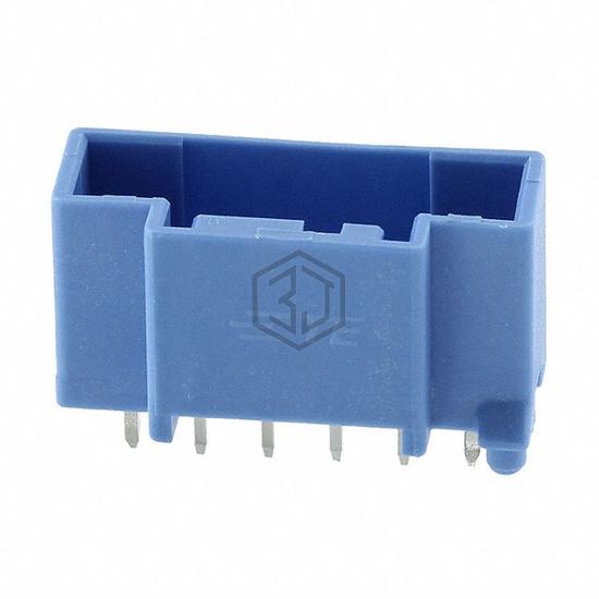 6-1971800-2 - TE Connectivity AMP Connectors - Rectangular Connectors - Headers, Male Pins