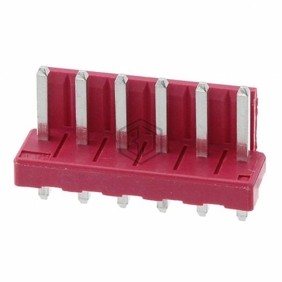 4-1123723-6 - TE Connectivity AMP Connectors - Rectangular Connectors - Headers, Male Pins
