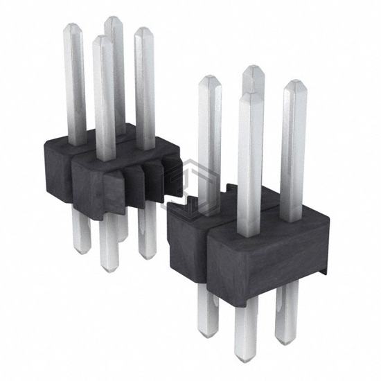 892-80-034-10-001101 - Preci-Dip - Rectangular Connectors - Headers, Male Pins