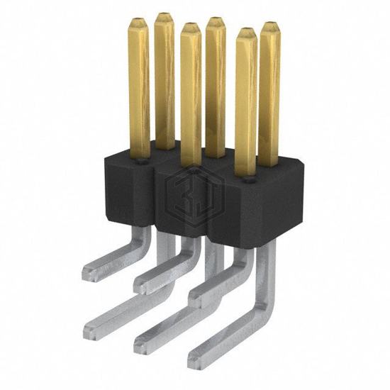 77317-103S06LF - Amphenol ICC (FCI) - Rectangular Connectors - Headers, Male Pins