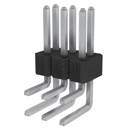 77317-404-06LF - Amphenol ICC (FCI) - Rectangular Connectors - Headers, Male Pins