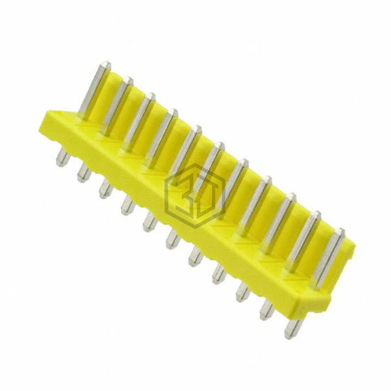 2-1123723-1 - TE Connectivity AMP Connectors - Rectangular Connectors - Headers, Male Pins