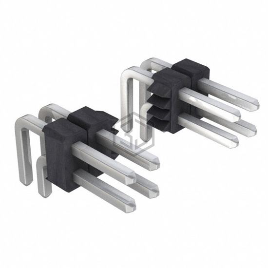 892-80-020-20-001101 - Preci-Dip - Rectangular Connectors - Headers, Male Pins