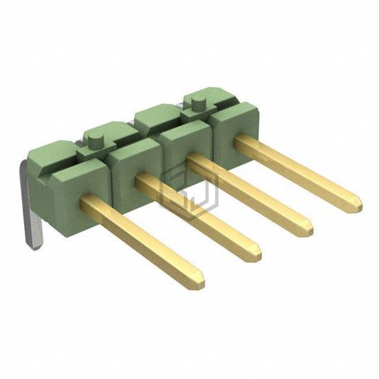825437-4 - TE Connectivity AMP Connectors - Rectangular Connectors - Headers, Male Pins