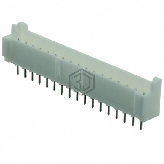 1-2132415-7 - TE Connectivity AMP Connectors - Rectangular Connectors - Headers, Male Pins