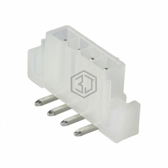 2029152-4 - TE Connectivity AMP Connectors - Rectangular Connectors - Headers, Male Pins