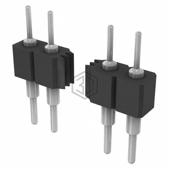 351-80-107-00-003101 - Preci-Dip - Rectangular Connectors - Headers, Male Pins