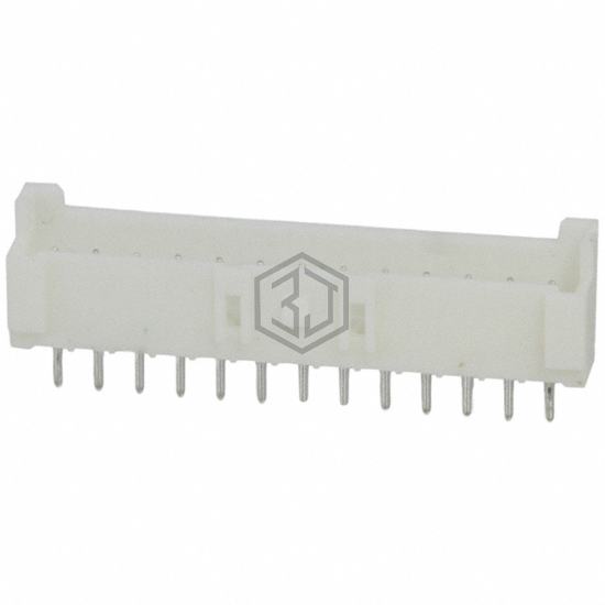 1-2132230-3 - TE Connectivity AMP Connectors - Rectangular Connectors - Headers, Male Pins