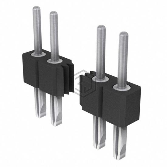 800-80-005-66-001101 - Preci-Dip - Rectangular Connectors - Headers, Male Pins