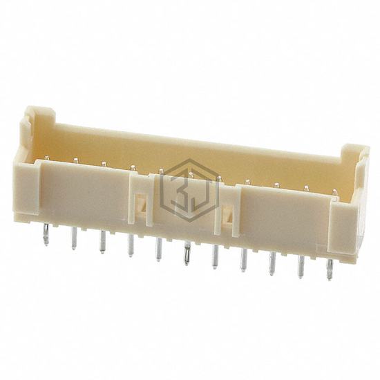 1-1744418-1 - TE Connectivity AMP Connectors - Rectangular Connectors - Headers, Male Pins