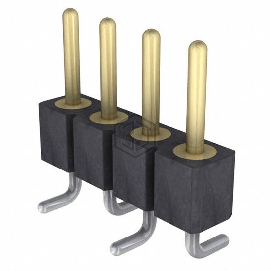 800-V3-004-30-001101 - Preci-Dip - Rectangular Connectors - Headers, Male Pins