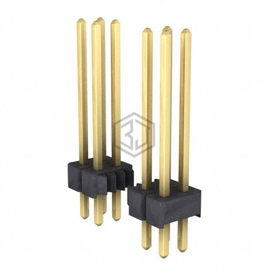 892-70-056-10-004101 - Preci-Dip - Rectangular Connectors - Headers, Male Pins
