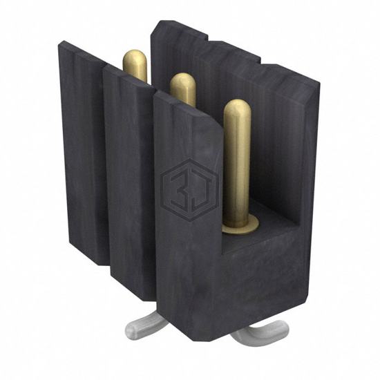 800-V3-003-32-002191 - Preci-Dip - Rectangular Connectors - Headers, Male Pins