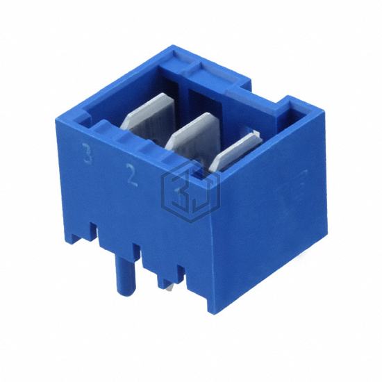 4-1971956-3 - TE Connectivity AMP Connectors - Rectangular Connectors - Headers, Male Pins