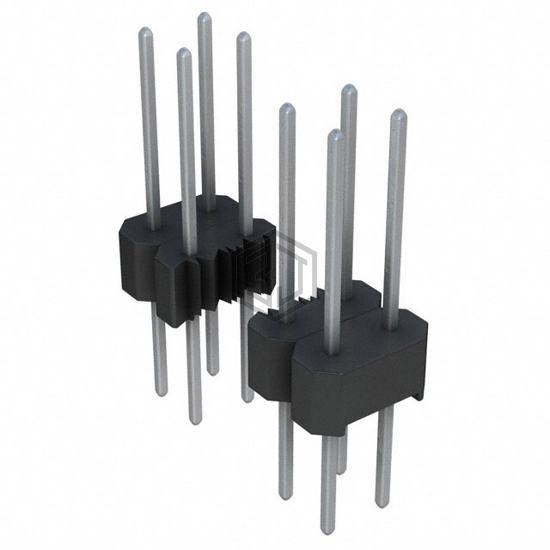 PREC017DFBN-RC - Sullins Connector Solutions - Rectangular Connectors - Headers, Male Pins