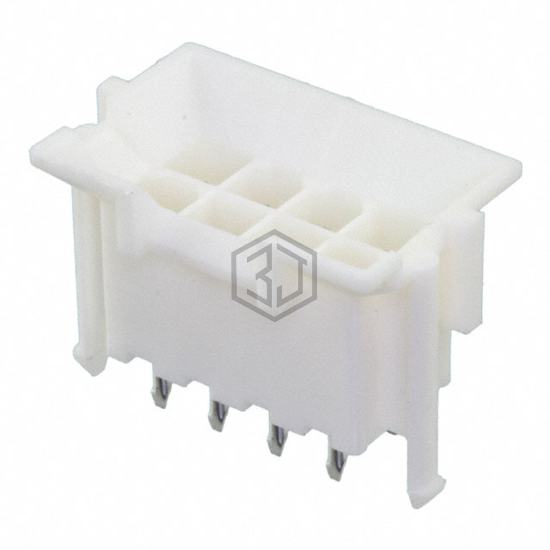 1586586-8 - TE Connectivity AMP Connectors - Rectangular Connectors - Headers, Male Pins