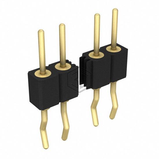 350-10-149-01-666101 - Preci-Dip - Rectangular Connectors - Headers, Male Pins