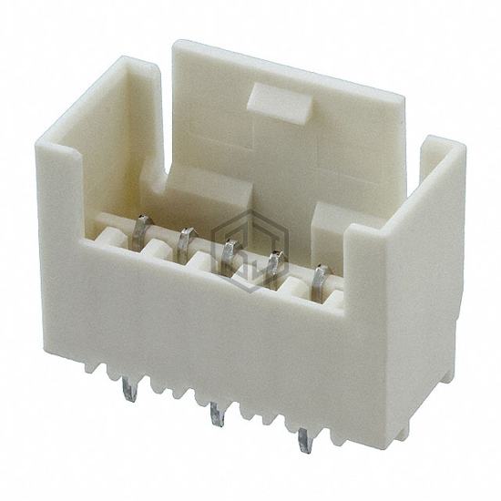 1-1971837-6 - TE Connectivity AMP Connectors - Rectangular Connectors - Headers, Male Pins