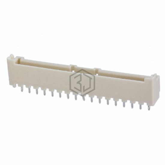 1-1744418-7 - TE Connectivity AMP Connectors - Rectangular Connectors - Headers, Male Pins