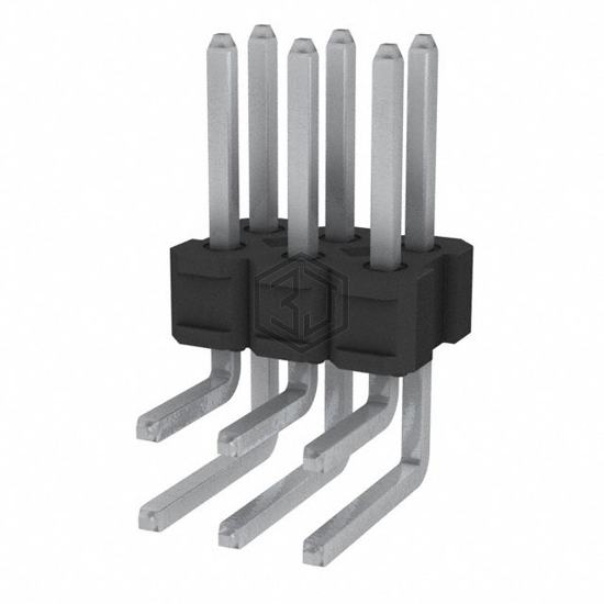 76350-304-06LF - Amphenol ICC (FCI) - Rectangular Connectors - Headers, Male Pins