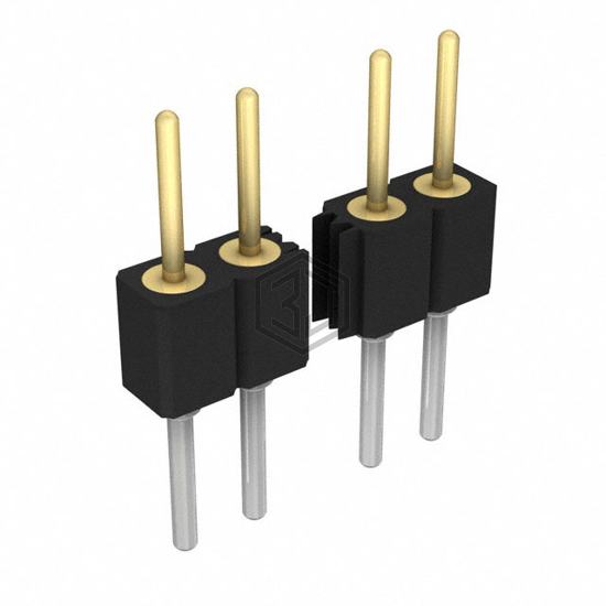 350-V3-152-00-006101 - Preci-Dip - Rectangular Connectors - Headers, Male Pins