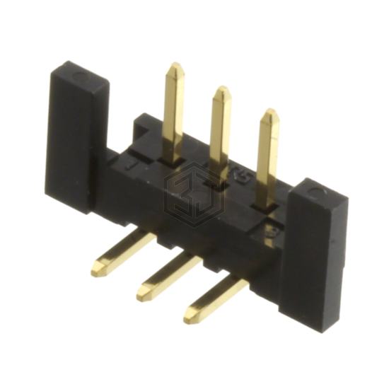 HNC2-2.5P-3DSL(01) - Hirose Electric Co Ltd - Rectangular Connectors - Headers, Male Pins