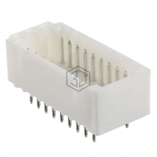 1-292252-8 - TE Connectivity AMP Connectors - Rectangular Connectors - Headers, Male Pins