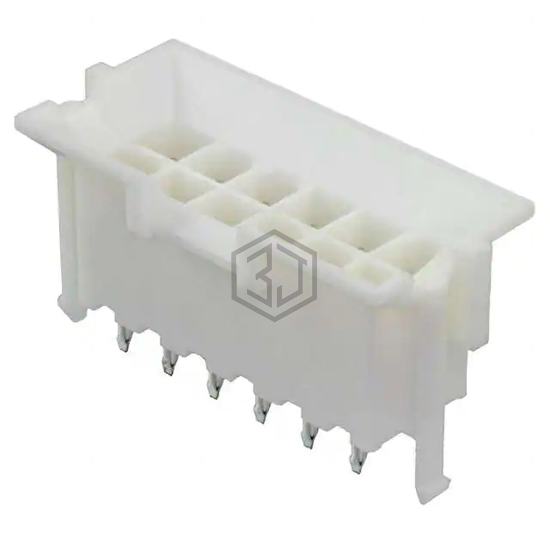 1-1586586-2 - TE Connectivity AMP Connectors - Rectangular Connectors - Headers, Male Pins