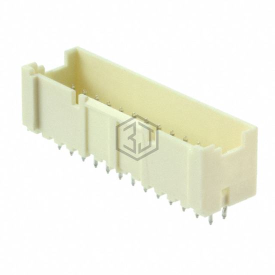 2-1969584-6 - TE Connectivity AMP Connectors - Rectangular Connectors - Headers, Male Pins