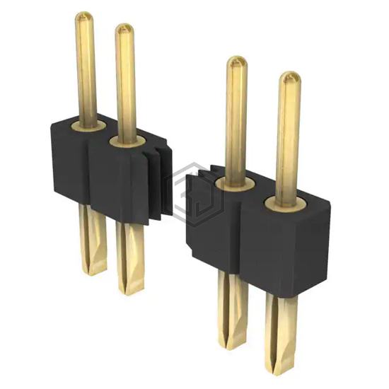 800-10-025-66-001101 - Preci-Dip - Rectangular Connectors - Headers, Male Pins