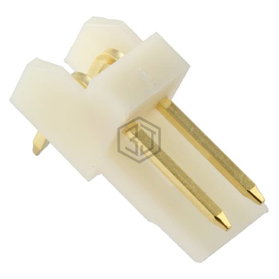 176153-2 - TE Connectivity AMP Connectors - Rectangular Connectors - Headers, Male Pins