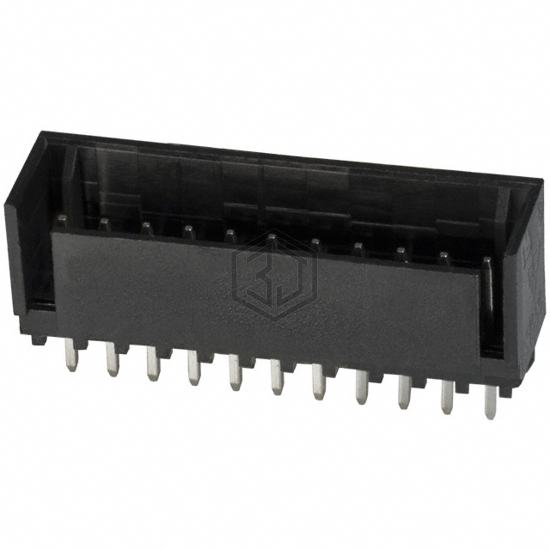 3-644486-1 - TE Connectivity AMP Connectors - Rectangular Connectors - Headers, Male Pins