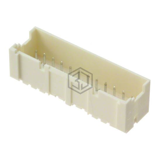 2-1969570-4 - TE Connectivity AMP Connectors - Rectangular Connectors - Headers, Male Pins