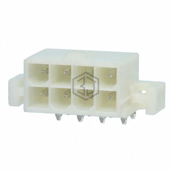 1586044-8 - TE Connectivity AMP Connectors - Rectangular Connectors - Headers, Male Pins